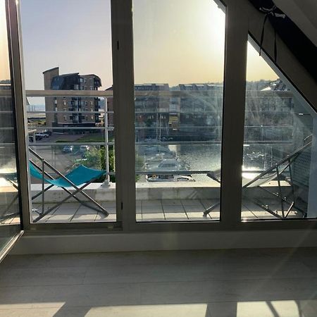 Blue bay studio terrasse Deauville Exterior foto