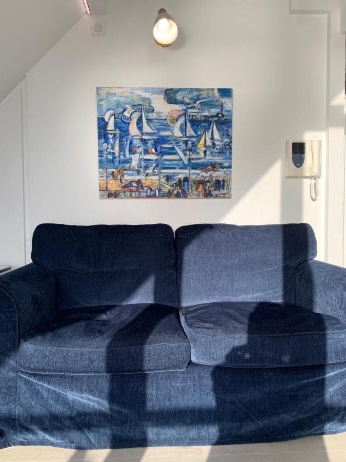 Blue bay studio terrasse Deauville Exterior foto